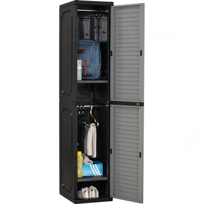 OPTIMUS Slim Wardrobe A - Grey