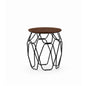 ORIENTAL Side Table - Walnut