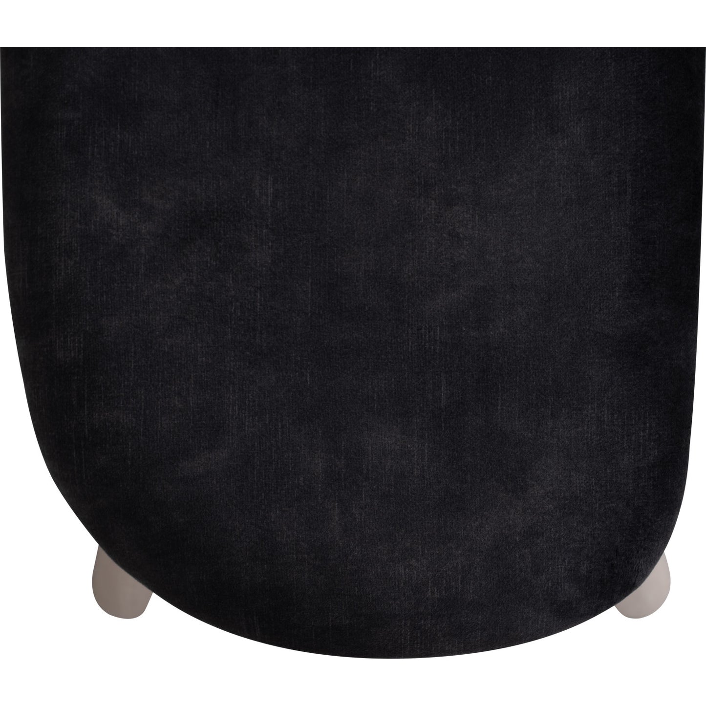 OZEL Bench - White Wash Leg, Black Seat (900L)