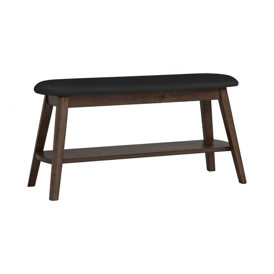 OZEL Bench - Cocoa Leg, Espresso Seat (900L)