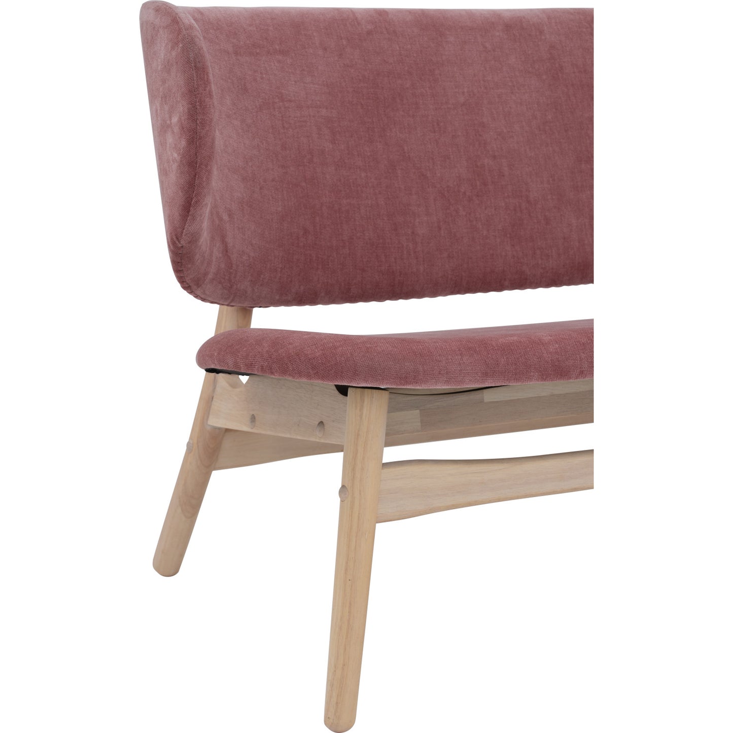 POLARA 2 Seater Lounge Chair - Salmon