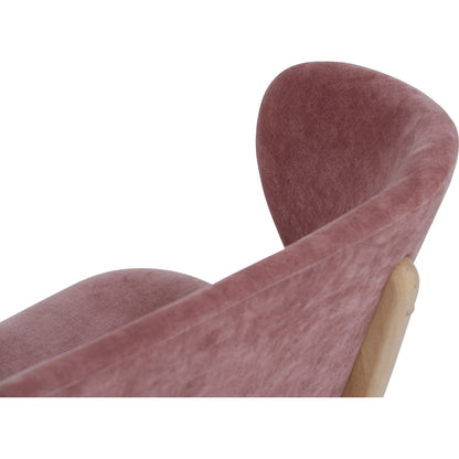 POLARA 2 Seater Lounge Chair - Salmon