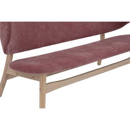 POLARA 2 Seater Lounge Chair - Salmon