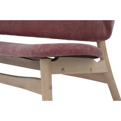 POLARA 2 Seater Lounge Chair - Salmon