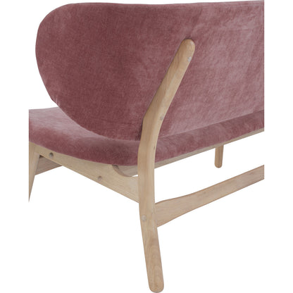 POLARA 2 Seater Lounge Chair - Salmon