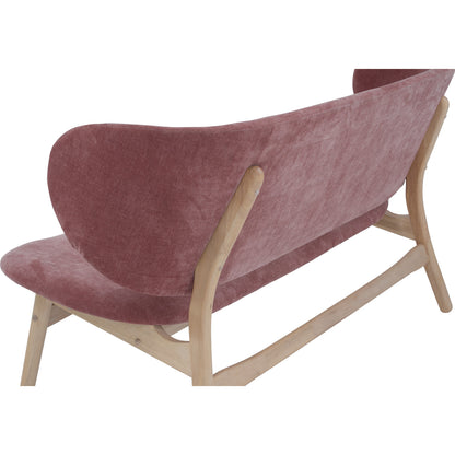 POLARA 2 Seater Lounge Chair - Salmon