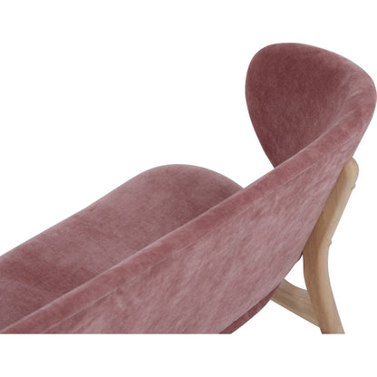 POLARA 2 Seater Lounge Chair - Salmon