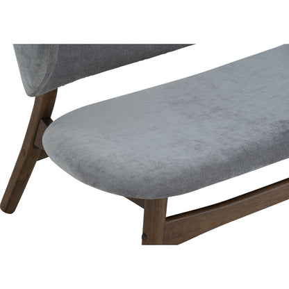 POLARA 2 Seater Lounge Chair - Grey