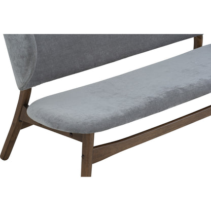 POLARA 2 Seater Lounge Chair - Grey