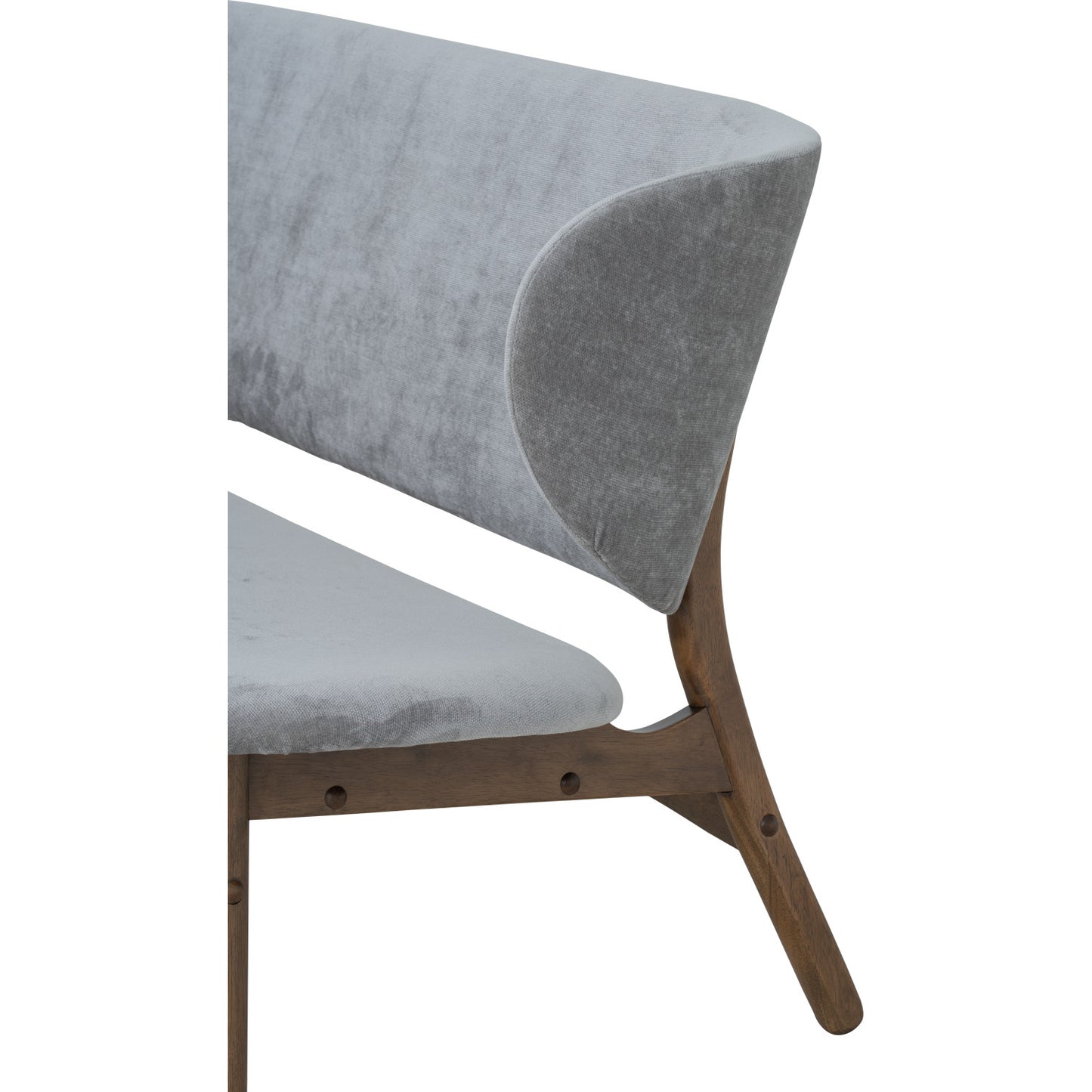 POLARA 2 Seater Lounge Chair - Grey