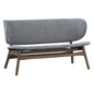 POLARA 2 Seater Lounge Chair - Grey