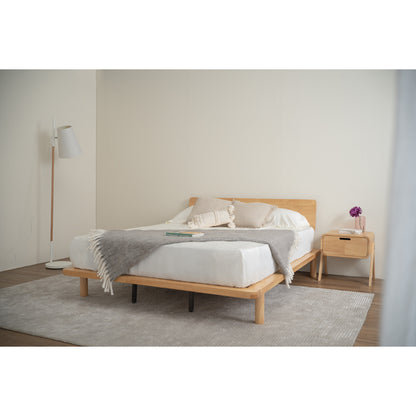 PLATT Bedframe - Natural (Queen Size)