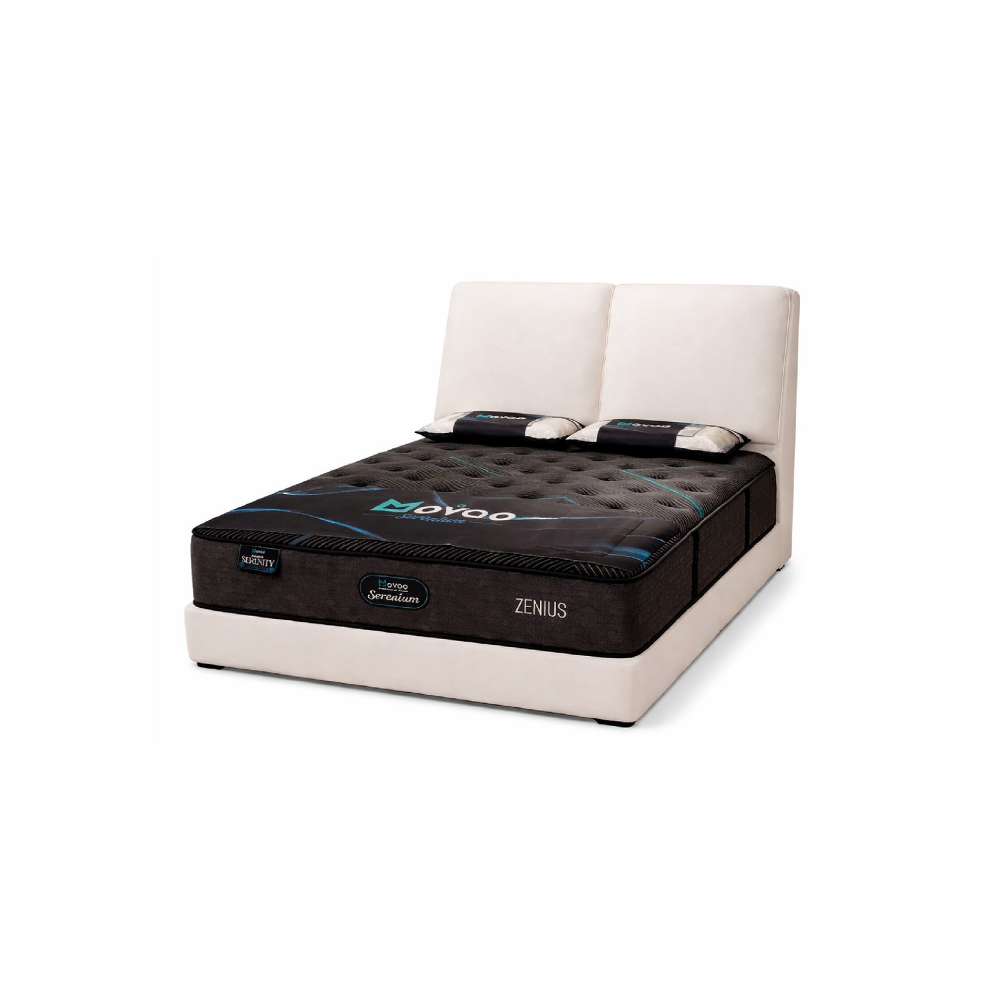 POLAR-001 (X Ear) Bedframe Only (Single/Super Single/Queen/King Size) Custom Colour