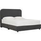 PONYO Bedframe - Dark Grey (Queen Size)