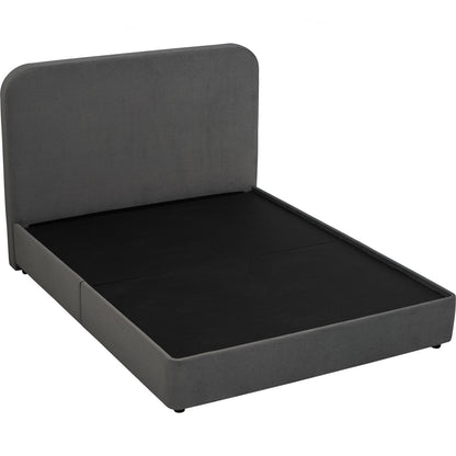 PONYO Bedframe - Dark Grey (Queen Size)