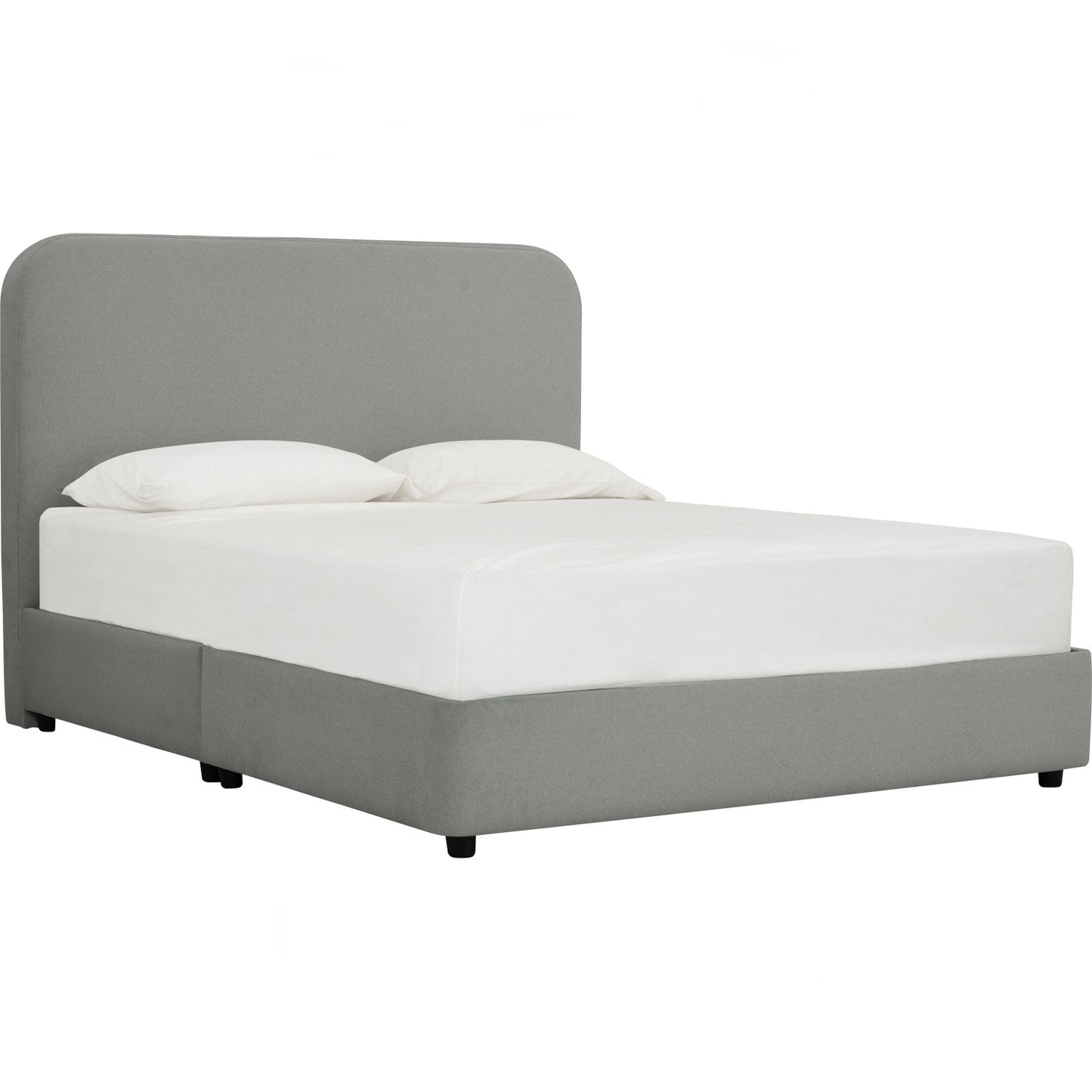 PONYO Bedframe - Warm Grey (Queen Size)