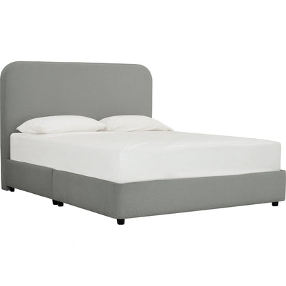 PONYO Bedframe - Warm Grey (Queen Size)