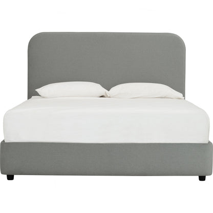 PONYO Bedframe - Warm Grey (Queen Size)