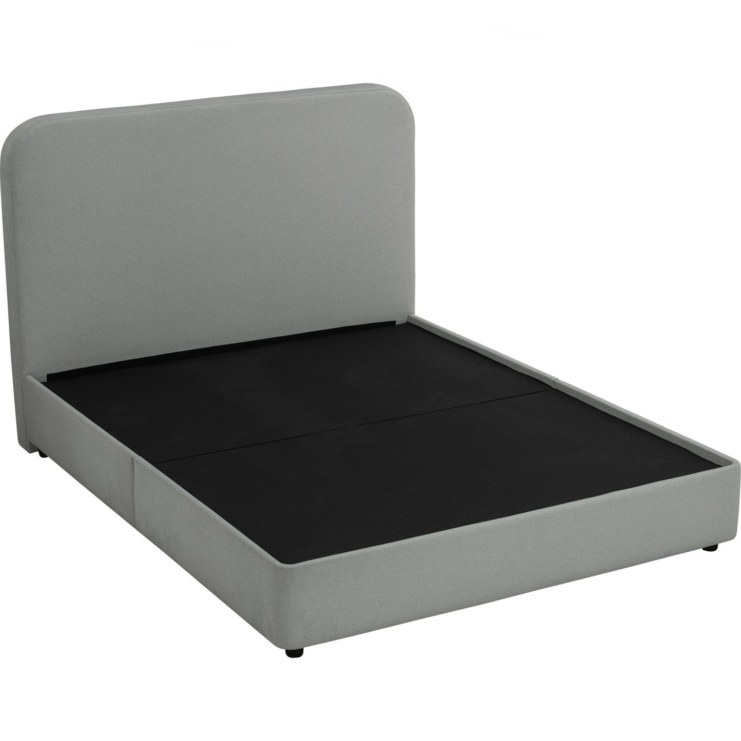 PONYO Bedframe - Warm Grey (Queen Size)