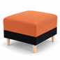 QS1005 Square Stool - Orange