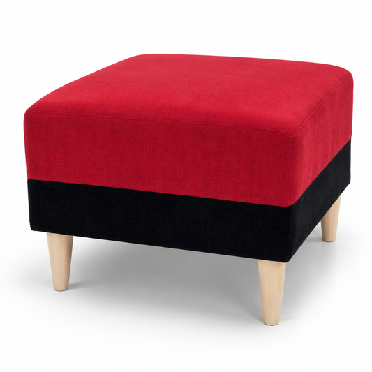 QS1005 Square Stool - Red