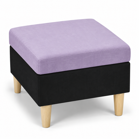QS1006 Square Stool - Purple