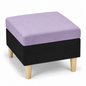 QS1006 Square Stool - Purple