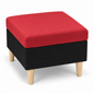QS1006 Square Stool - Red