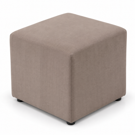 QS1011 Square Stool - Light Brown