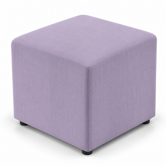 QS1011 Square Stool - Light Purple