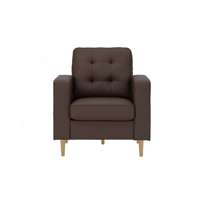 ROYCE 1 Seater Sofa - Brown