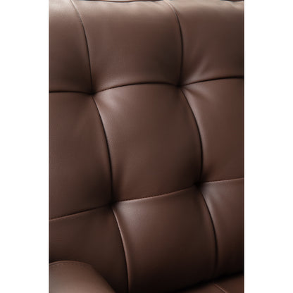 ROYCE 1 Seater Sofa - Brown
