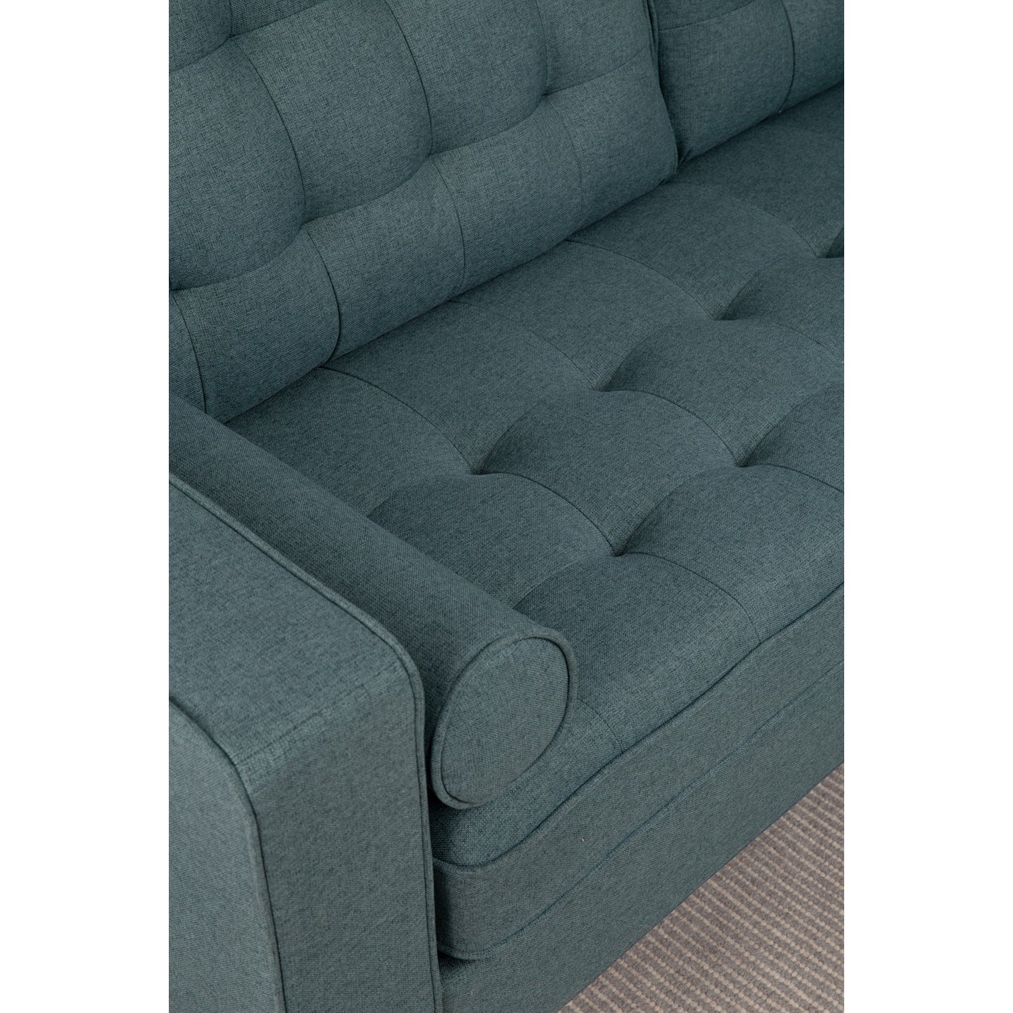 ROYCE 3 Seater Sofa - Nile Green
