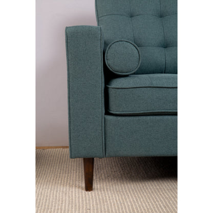 ROYCE 3 Seater Sofa - Nile Green