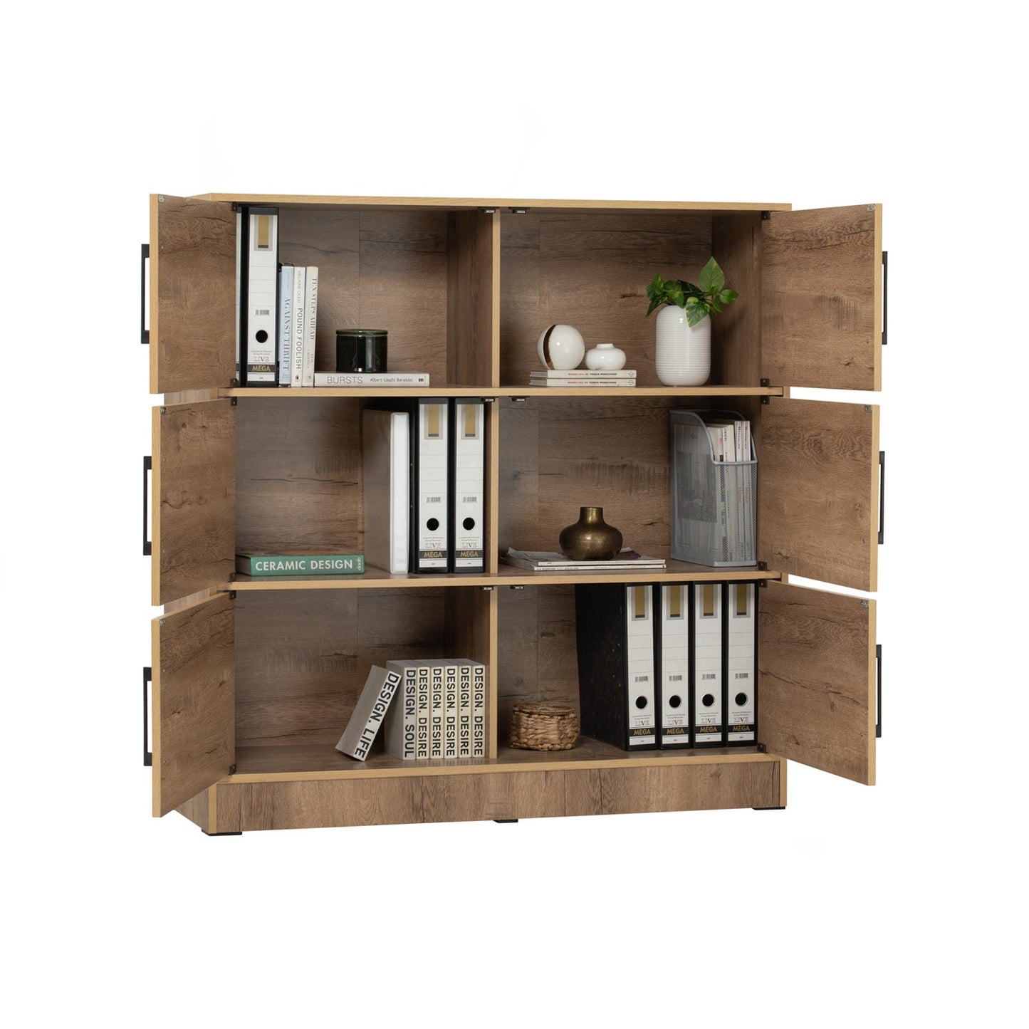 RENTON 6 Door Storage Cabinet