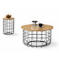 RODY Coffee Table + Side Table - Natural