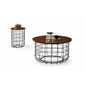 RODY Coffee Table + Side Table - Walnut