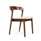 RUBY Dining Chair - Medium Brown