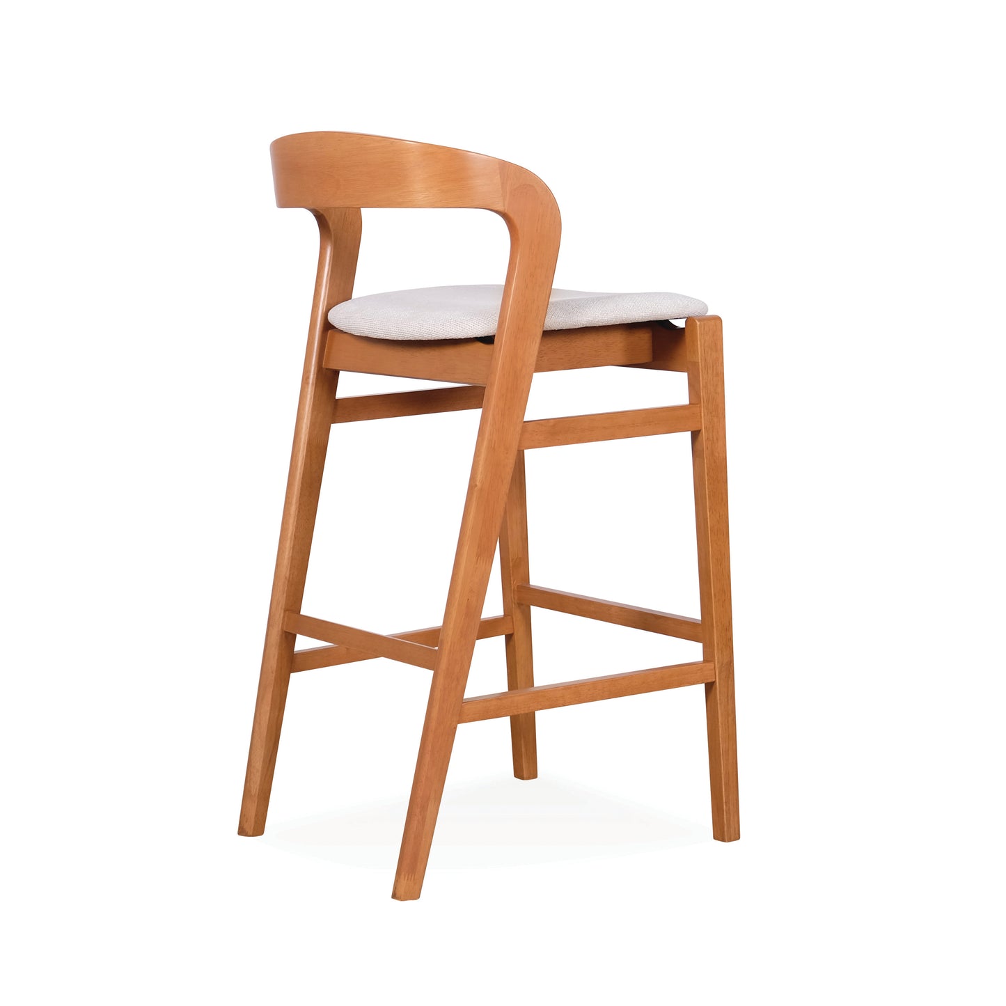 RUBY Barstool - Light Walnut (728 SH)