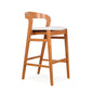 RUBY Barstool - Light Walnut (728 SH)