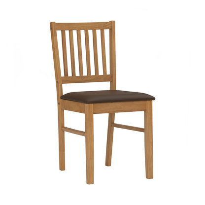 RUNE Dining Set ( 1 Table + 4 Chair ) - Natural