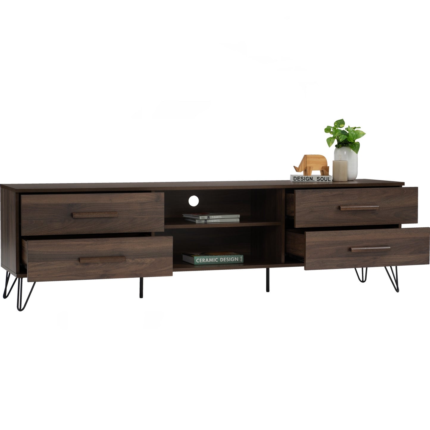 SAMOS TV Cabinet - Walnut