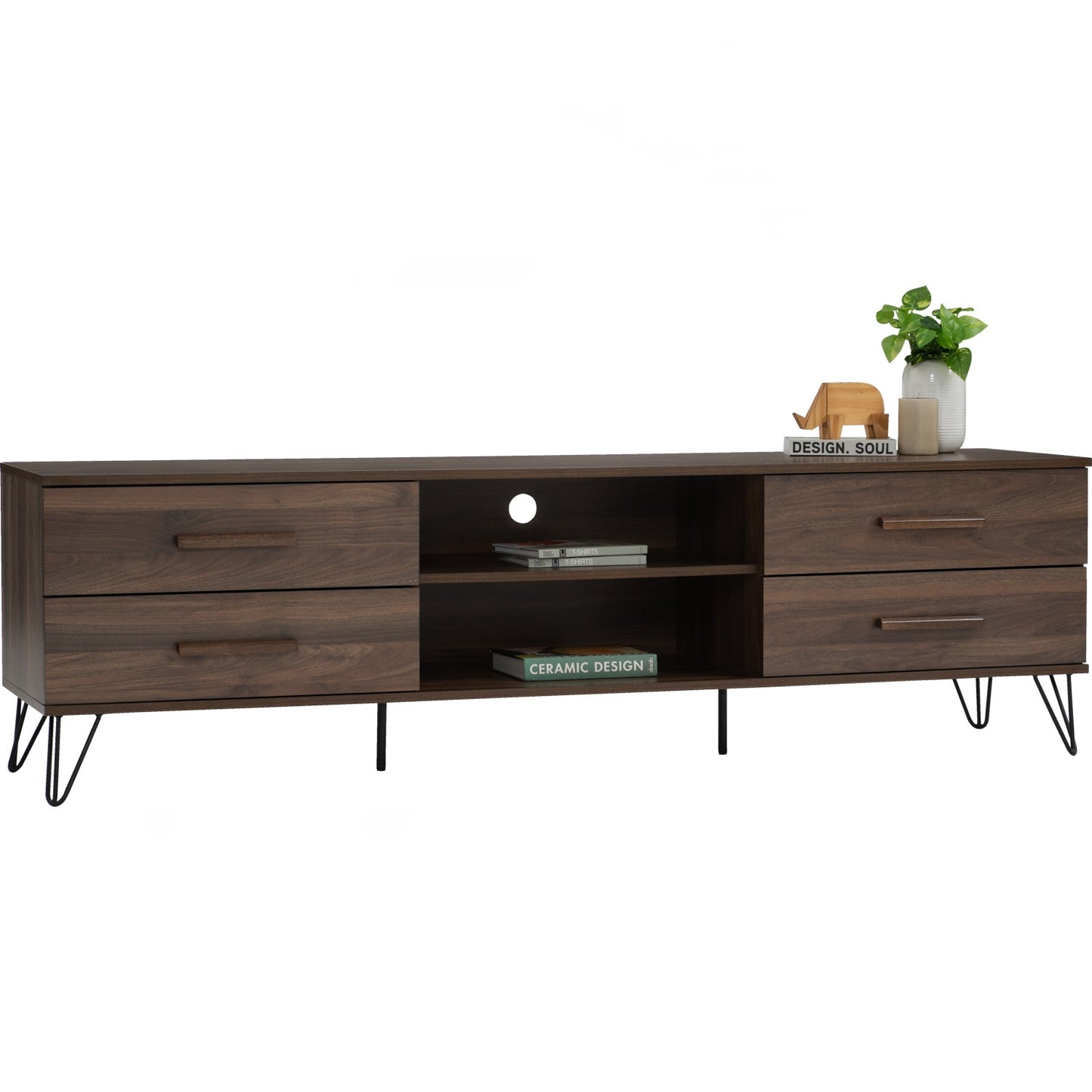 SAMOS TV Cabinet - Walnut
