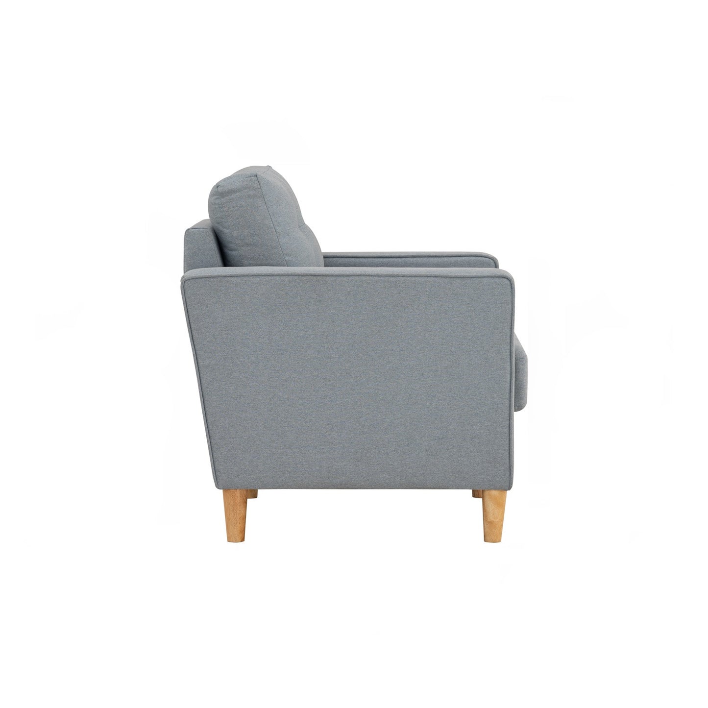 SLAVIA 1 Seater Sofa - Light Blue
