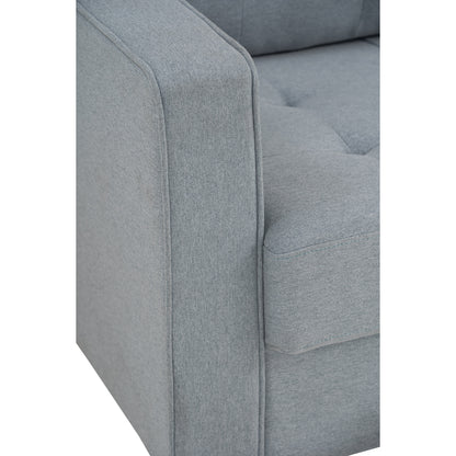 SLAVIA 3 Seater Sofa - Light Blue