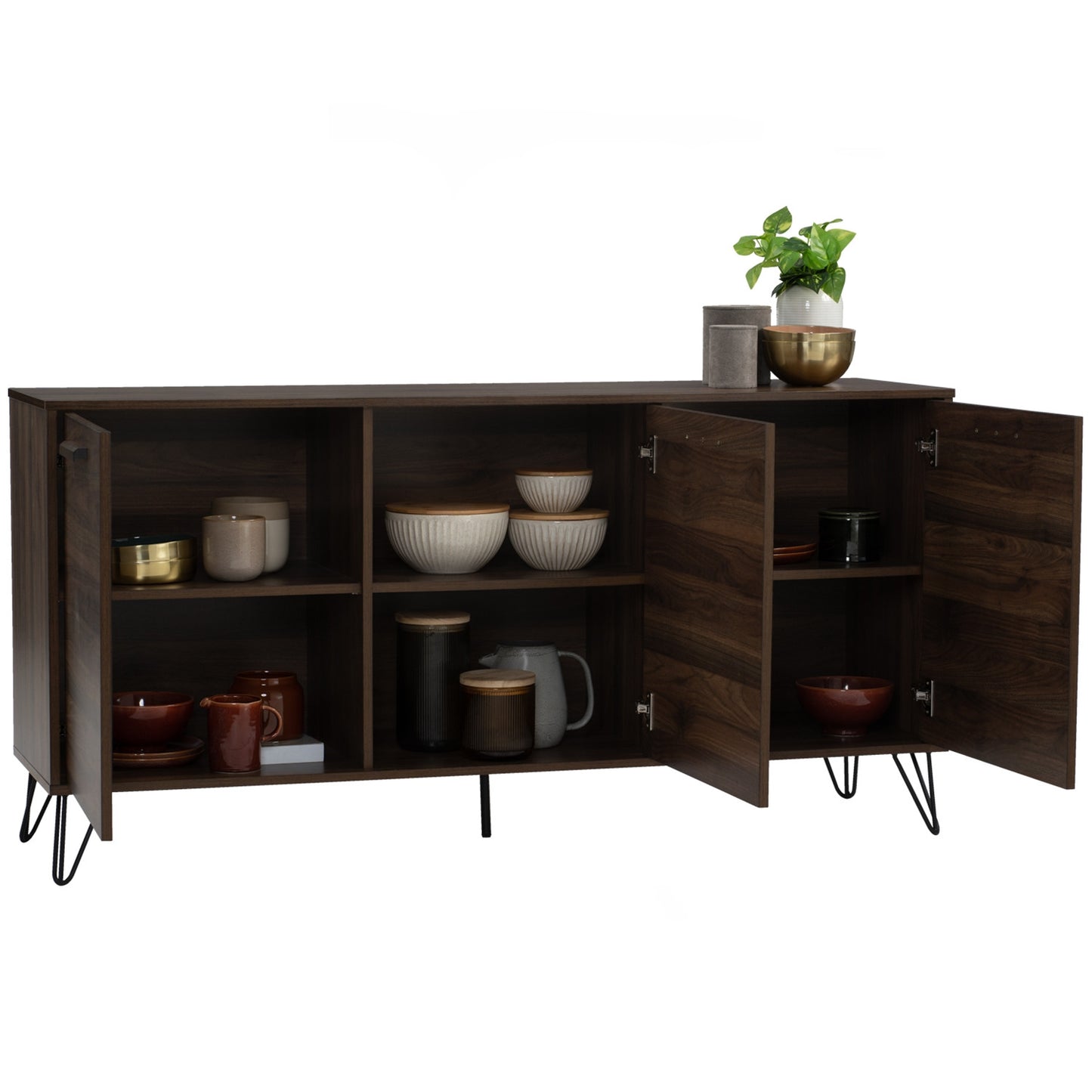 SAMOS Sideboard - Walnut (1490L)