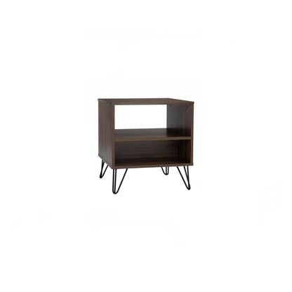 SAMOS Bed Side Table - Walnut