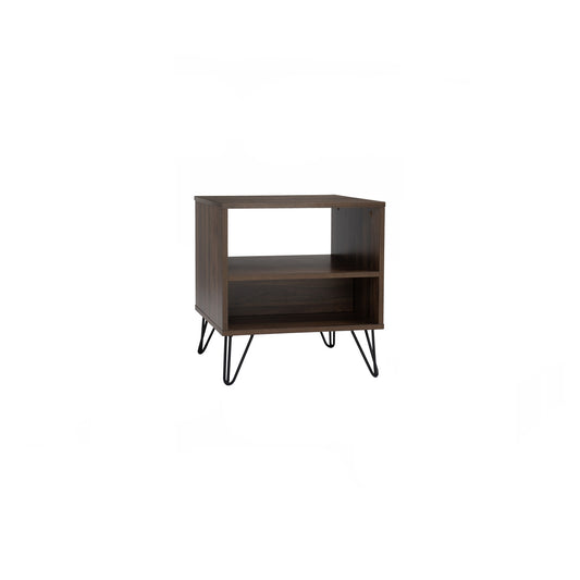 SAMOS Bed Side Table - Walnut