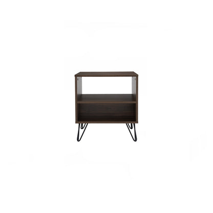 SAMOS Bed Side Table - Walnut