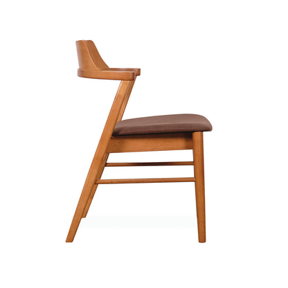SOREN Dining Chair - Light Walnut